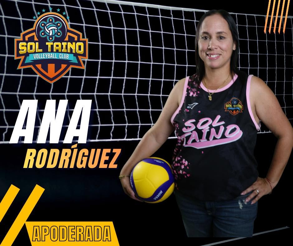 Ana Rodríguez, apoderada de Sol Taíno Volleyball Club